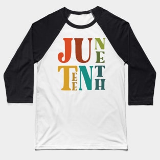 Juneteenth Baseball T-Shirt